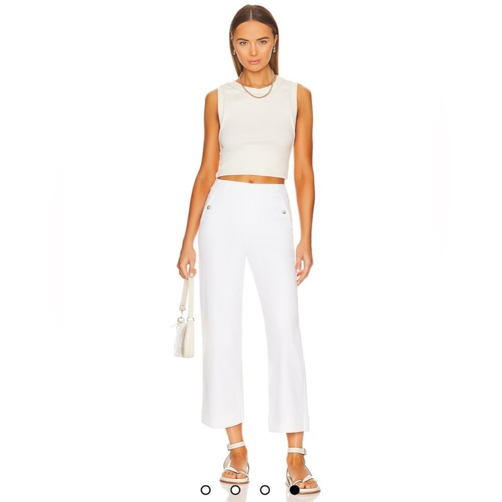 SPANX Stretch Twill Cropped Pant, Size M